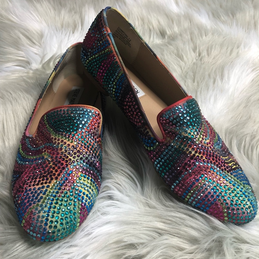 Steve Madden multicolored flats